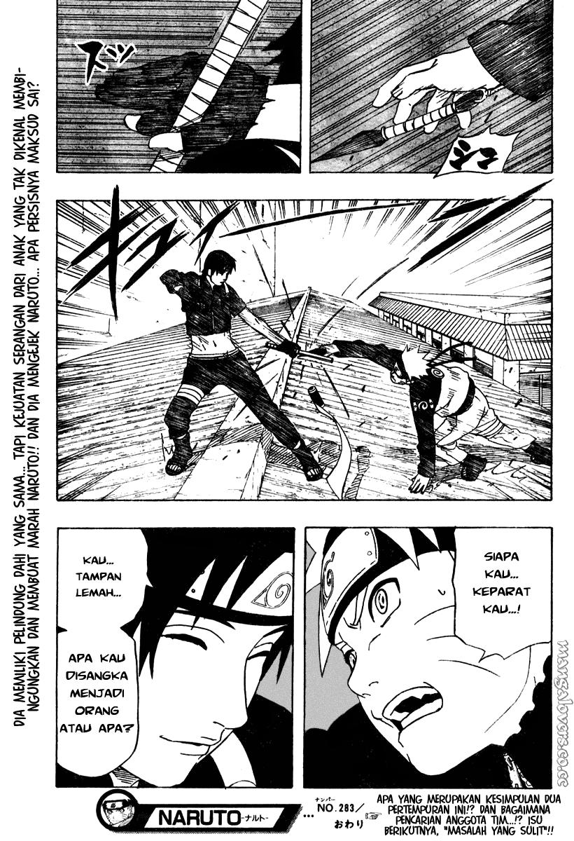 Naruto Chapter 283 Gambar 18