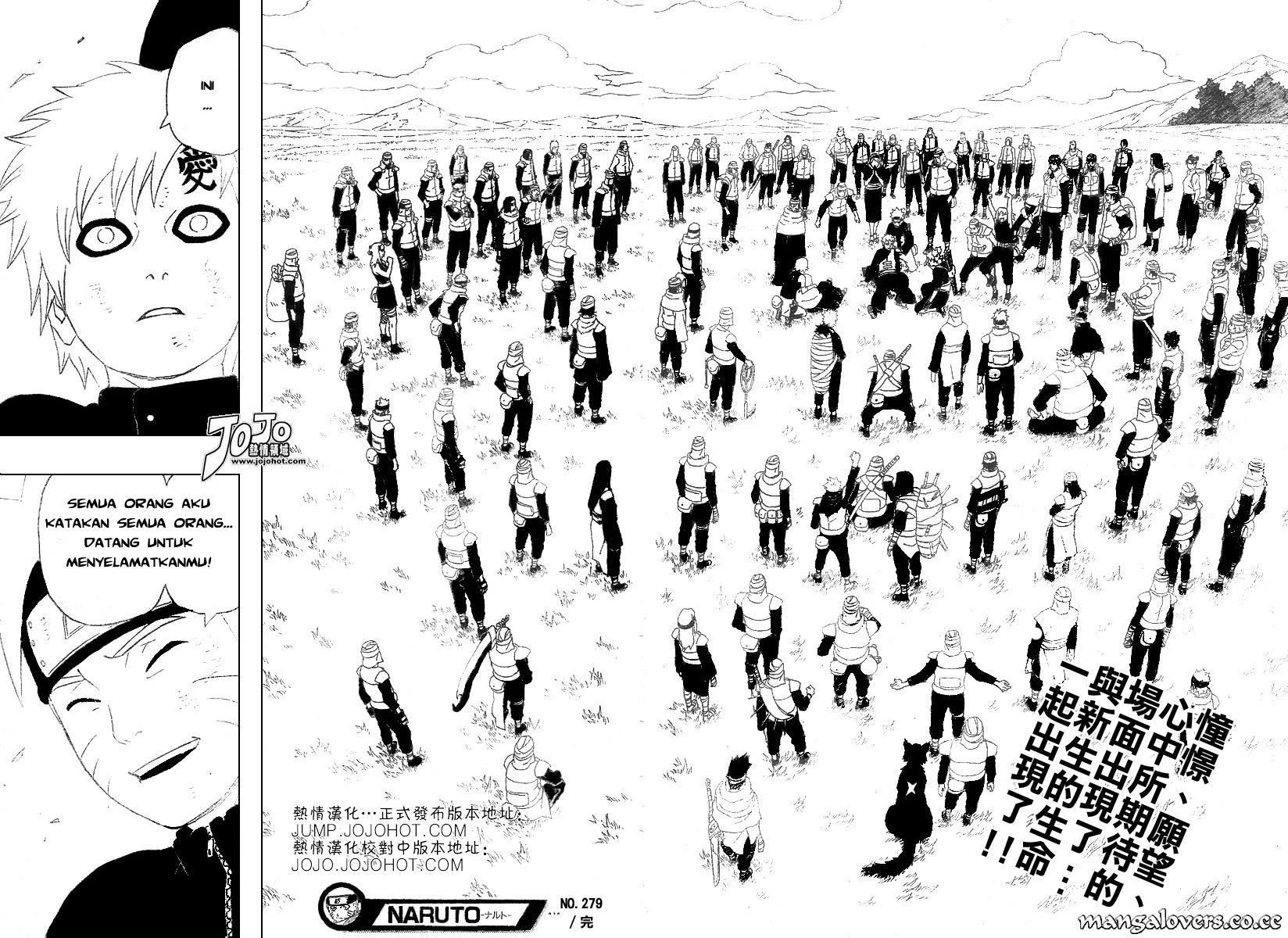 Naruto Chapter 279 Gambar 18