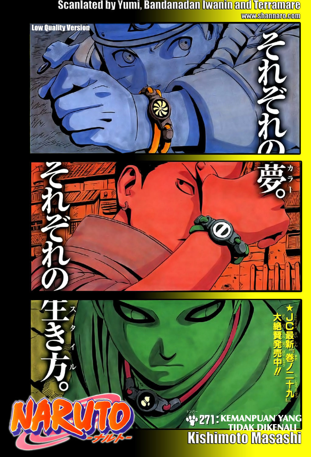 Komik Naruto Chapter 271 gambar nomor 1