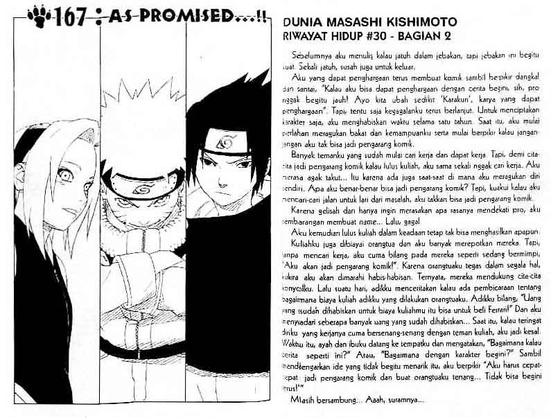 Komik Naruto Chapter 167 gambar nomor 1