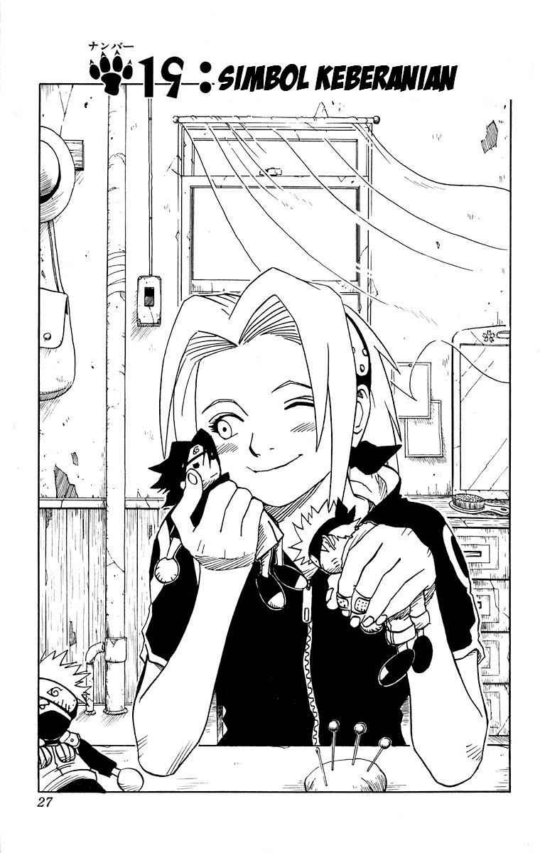 Komik Naruto Chapter 19 gambar nomor 1