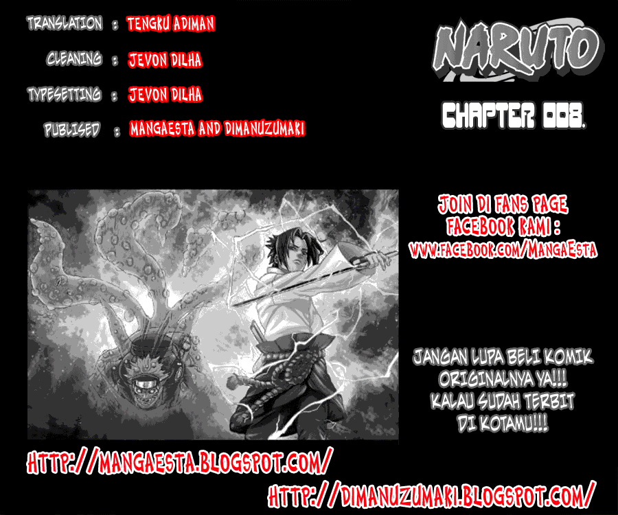 Komik Naruto Chapter 8 gambar nomor 1