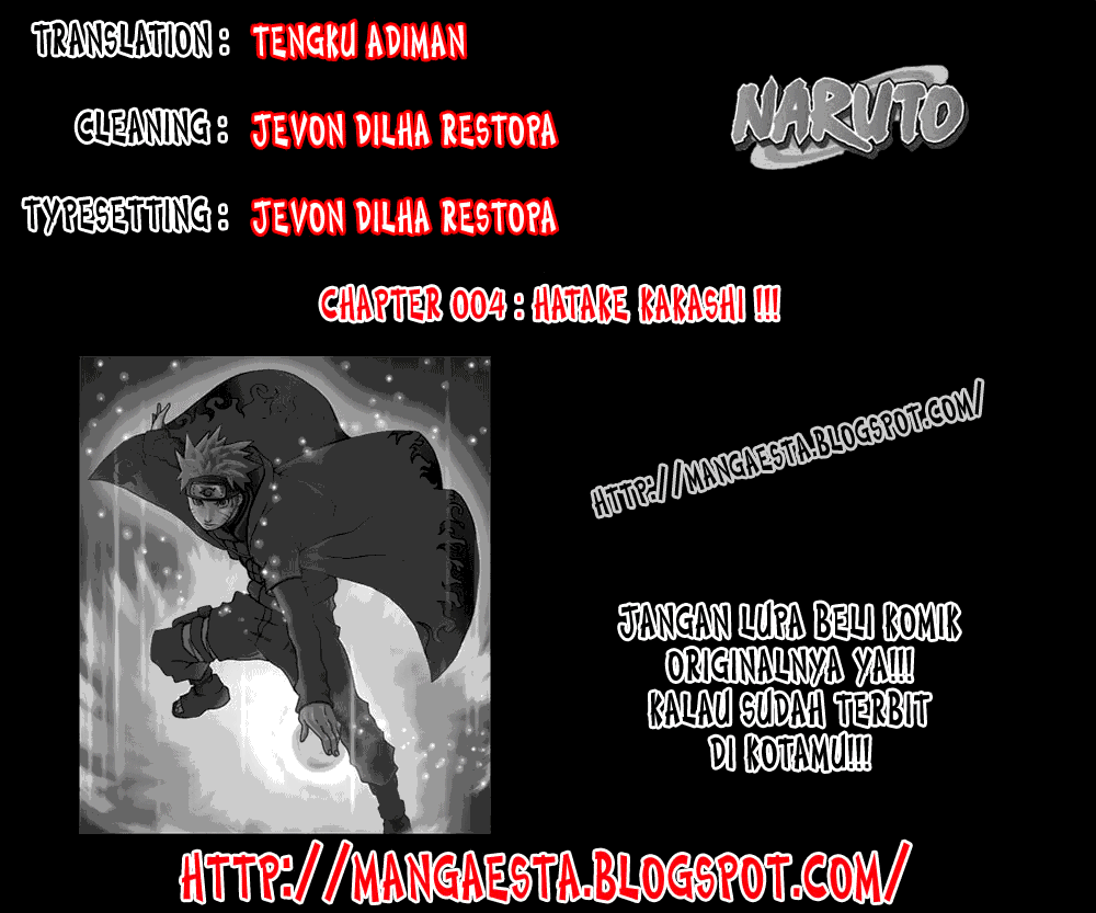 Komik Naruto Chapter 4 gambar nomor 1