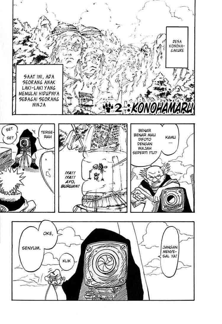 Manga Naruto Chapter 2 gambar nomor 2