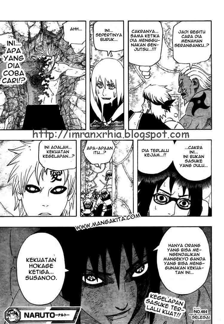 Naruto Chapter 464 Gambar 16