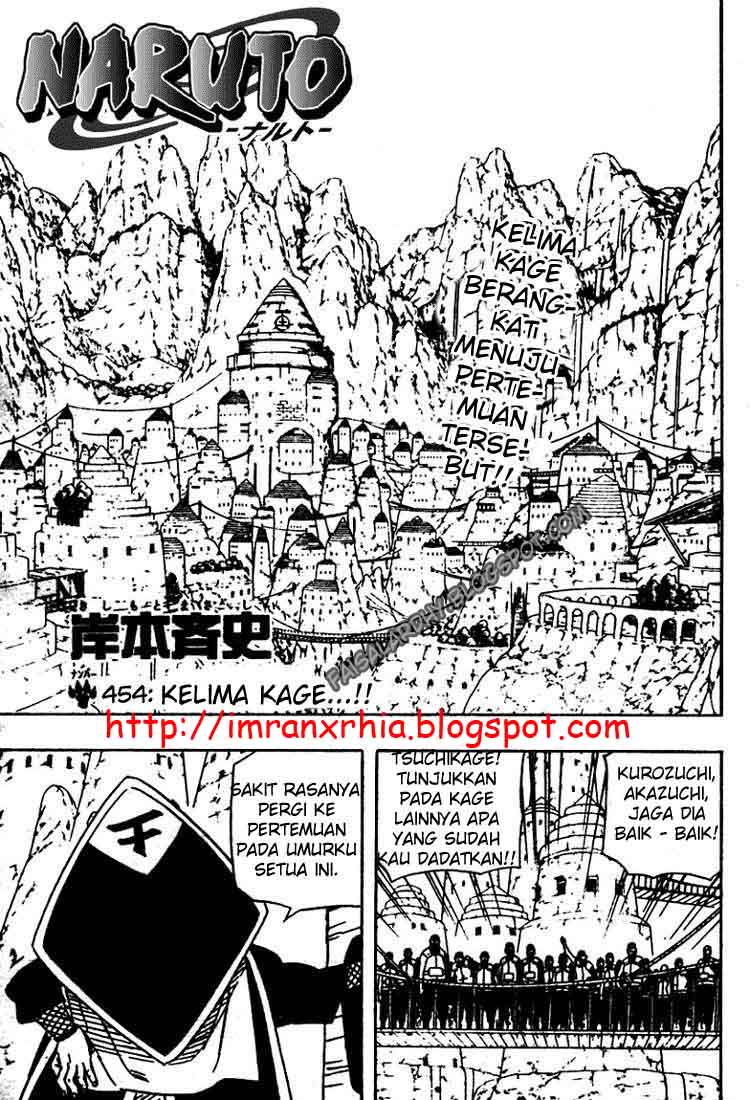 Komik Naruto Chapter 454 gambar nomor 1
