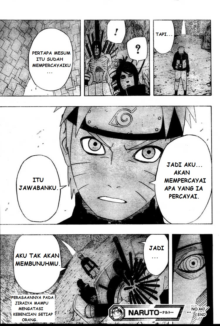 Naruto Chapter 447 Gambar 17