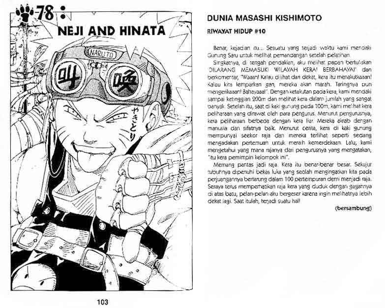 Komik Naruto Chapter 78 gambar nomor 1