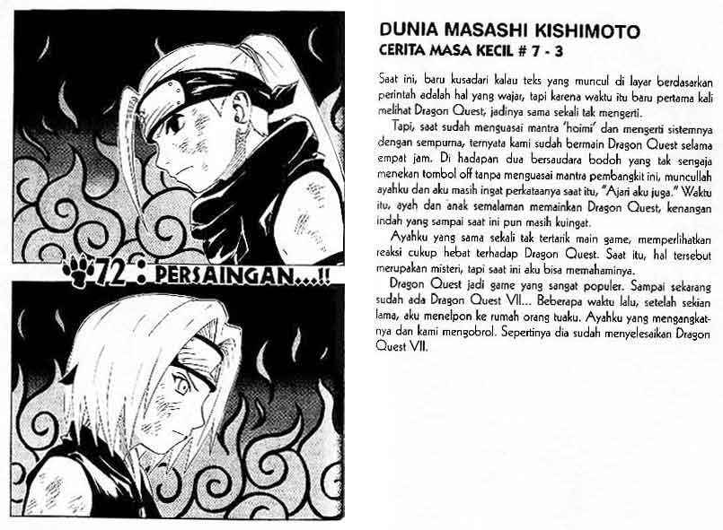 Komik Naruto Chapter 72 gambar nomor 1
