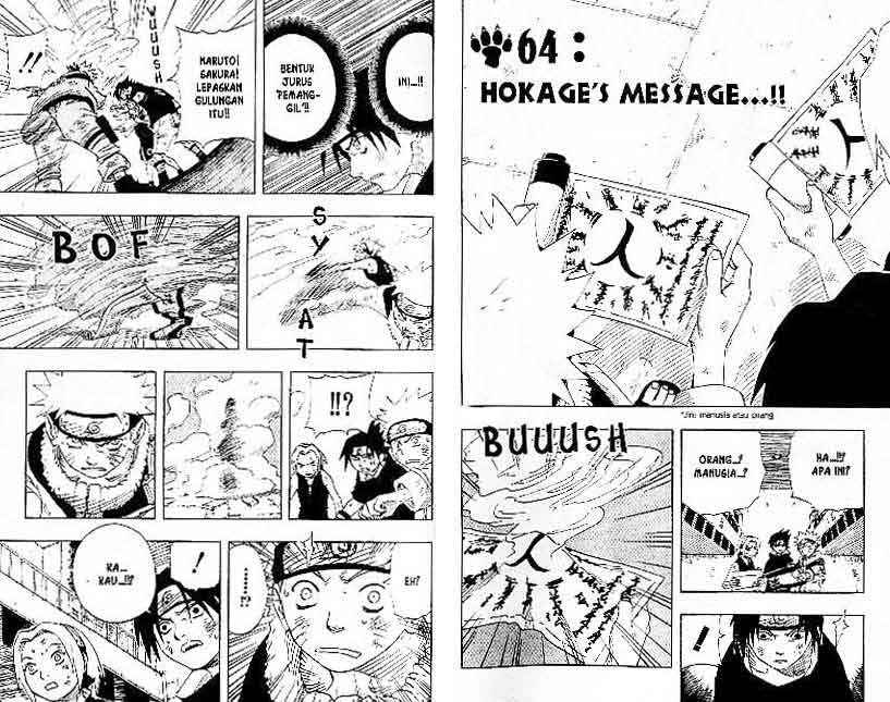 Naruto Chapter 64 Gambar 4