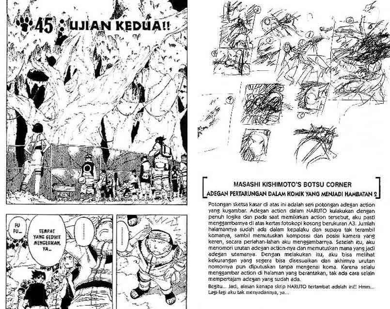 Komik Naruto Chapter 45 gambar nomor 1