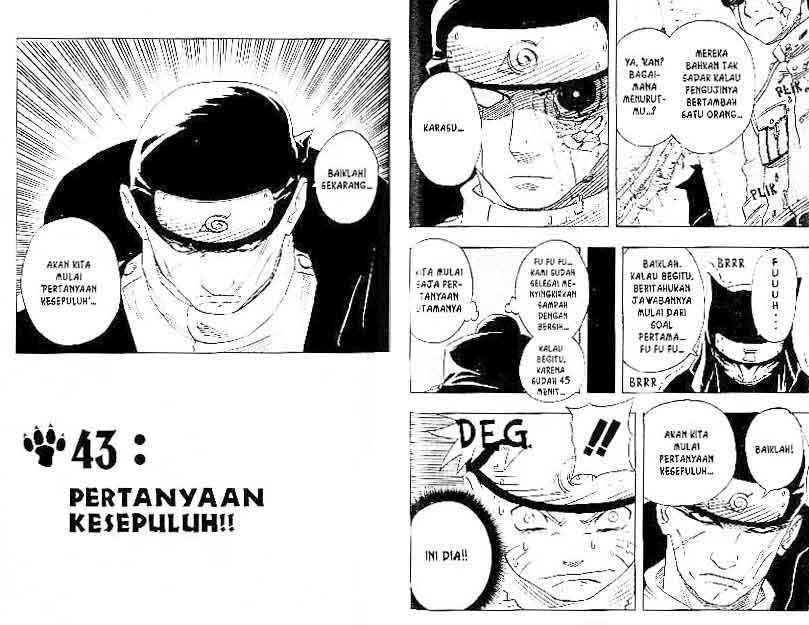 Komik Naruto Chapter 43 gambar nomor 1