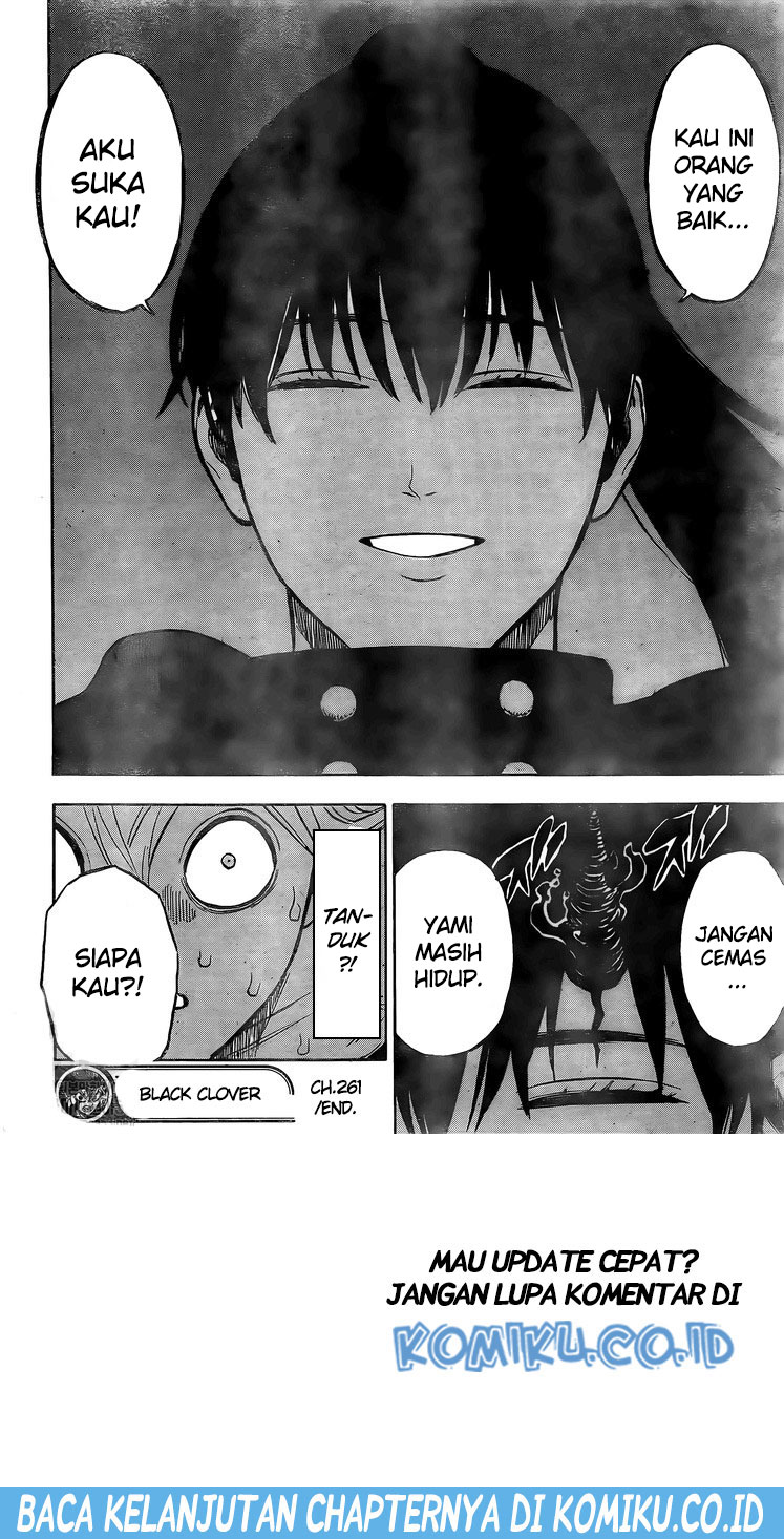 Black Clover Chapter 261 Gambar 17