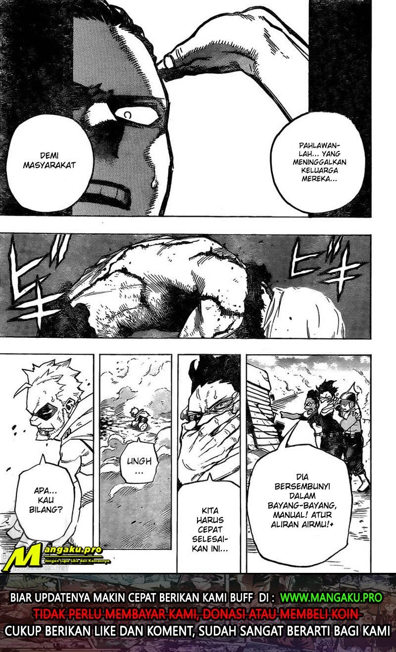 Manga Boku no Hero Academia Chapter 281 gambar nomor 2