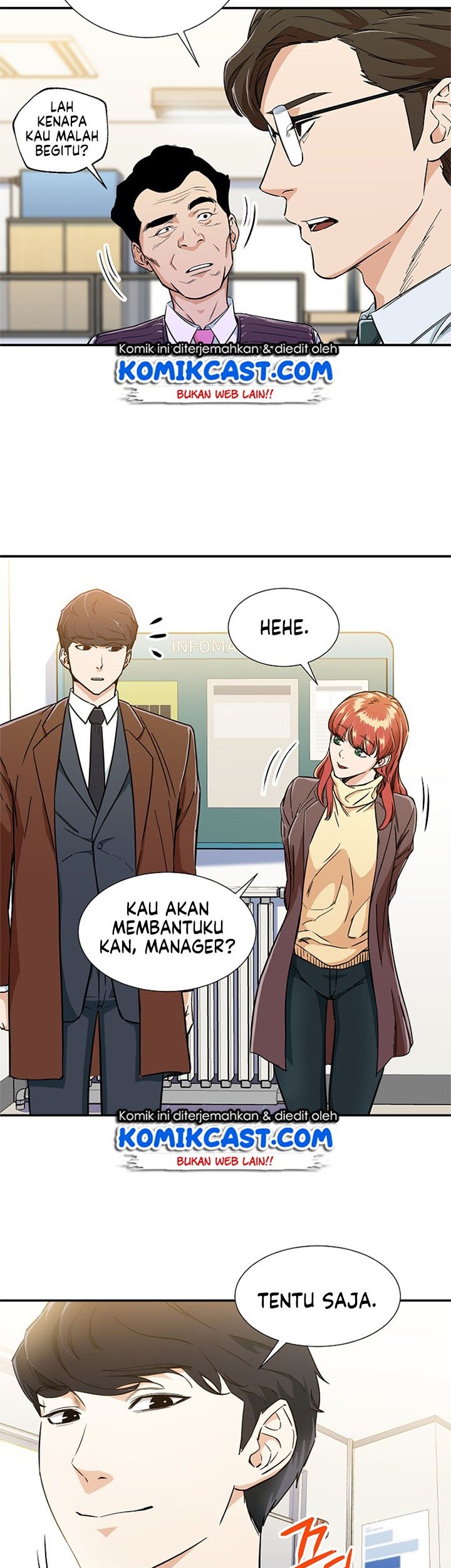 My Dad Is Too Strong Chapter 12 Gambar 18