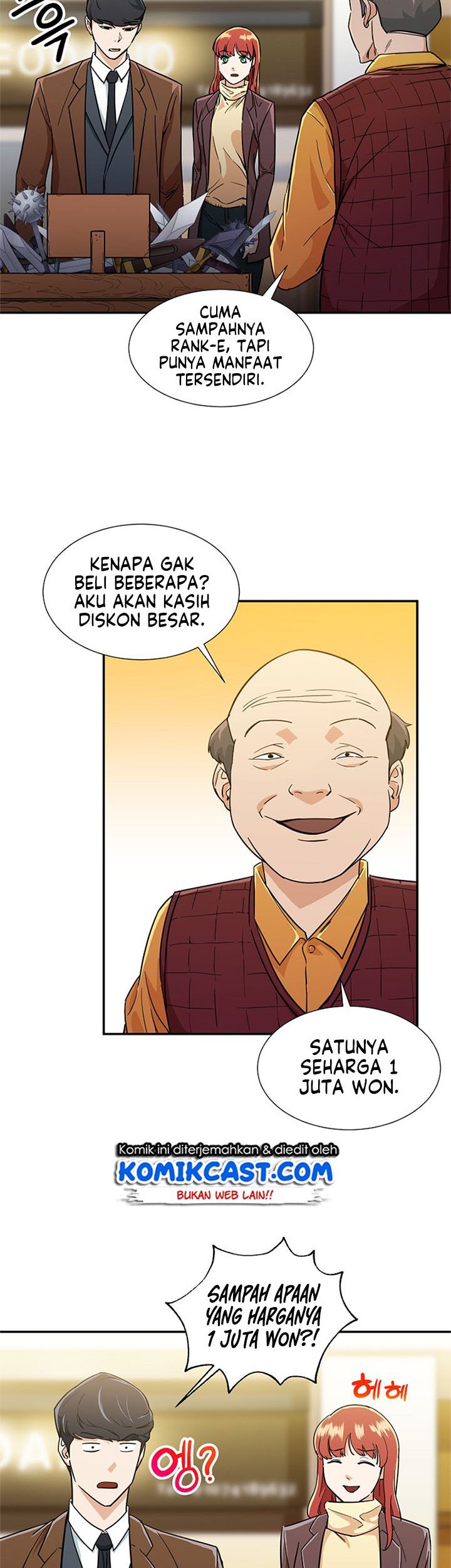 My Dad Is Too Strong Chapter 12 Gambar 36