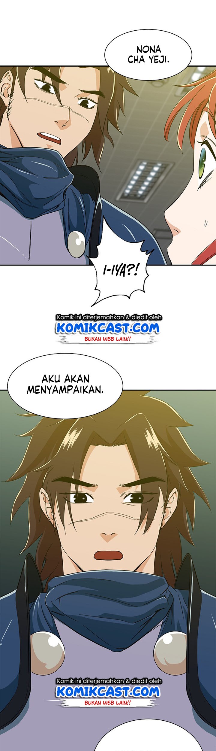 Manhwa My Dad Is Too Strong Chapter 12 gambar nomor 2