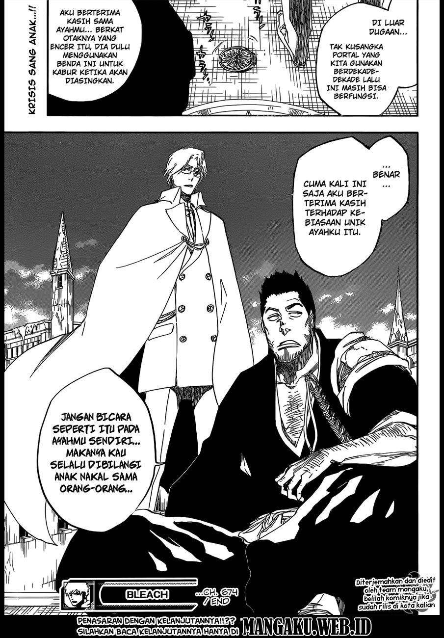Bleach Chapter 674 Gambar 18