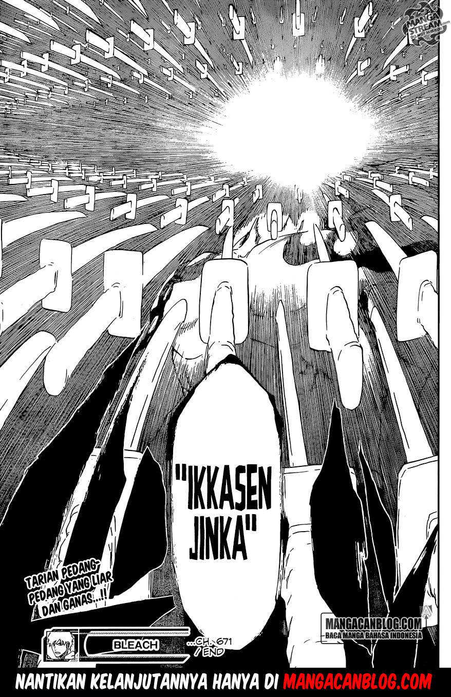 Bleach Chapter 671 Gambar 18