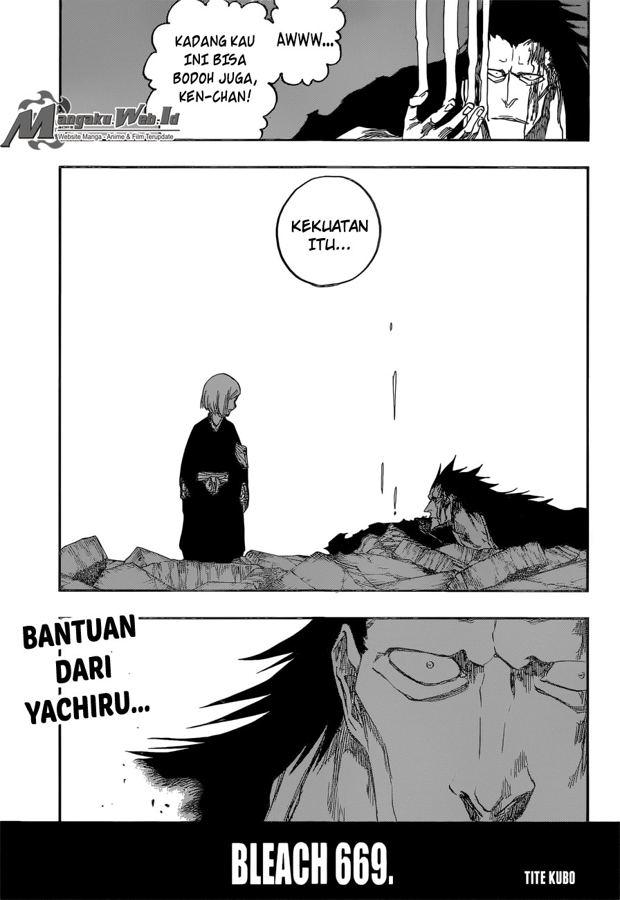 Manga Bleach Chapter 669 gambar nomor 2