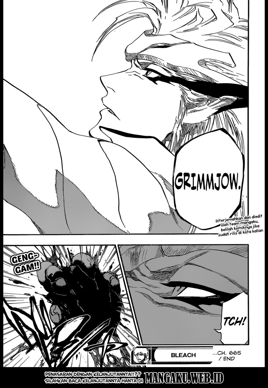 Bleach Chapter 665 Gambar 17