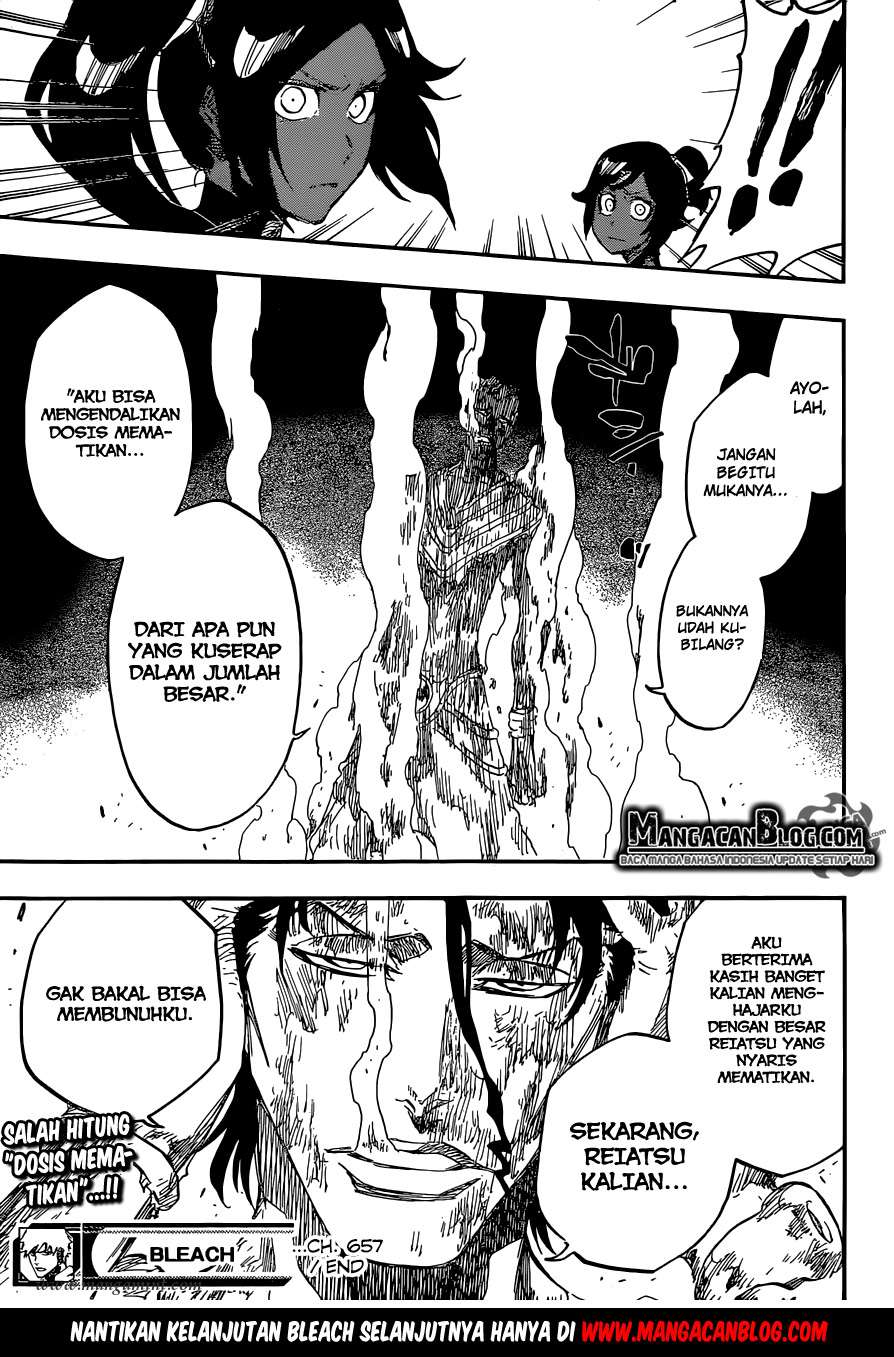 Bleach Chapter 657 Gambar 17