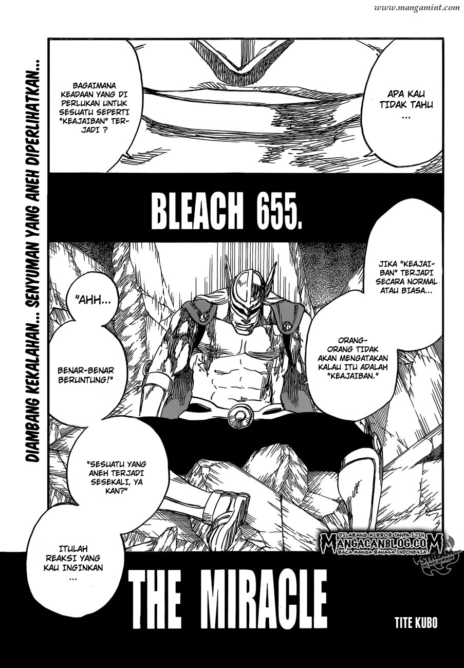 Komik Bleach Chapter 655 gambar nomor 1