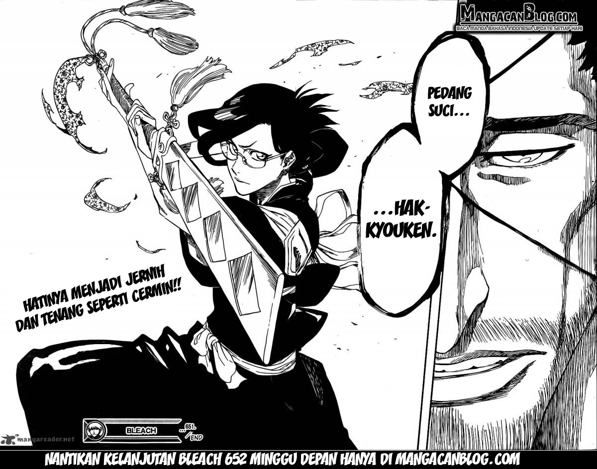 Bleach Chapter 651 Gambar 16