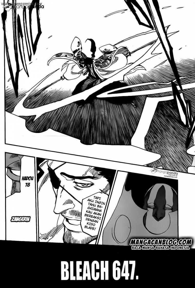 Bleach Chapter 647 Gambar 6