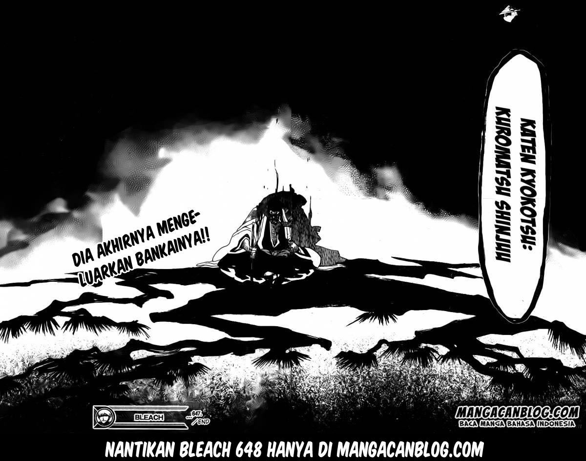 Bleach Chapter 647 Gambar 16