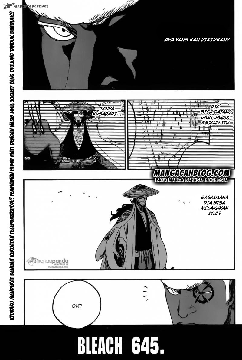 Komik Bleach Chapter 645 gambar nomor 1