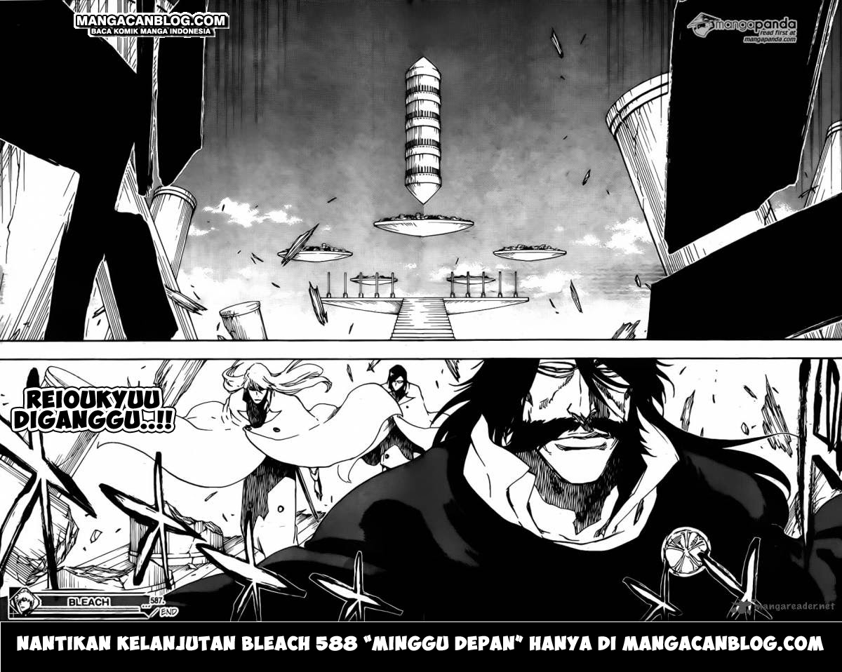 Bleach Chapter 587 Gambar 17