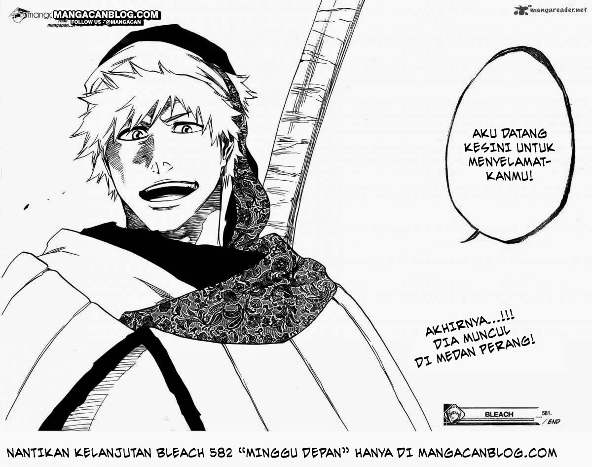 Bleach Chapter 581 Gambar 19