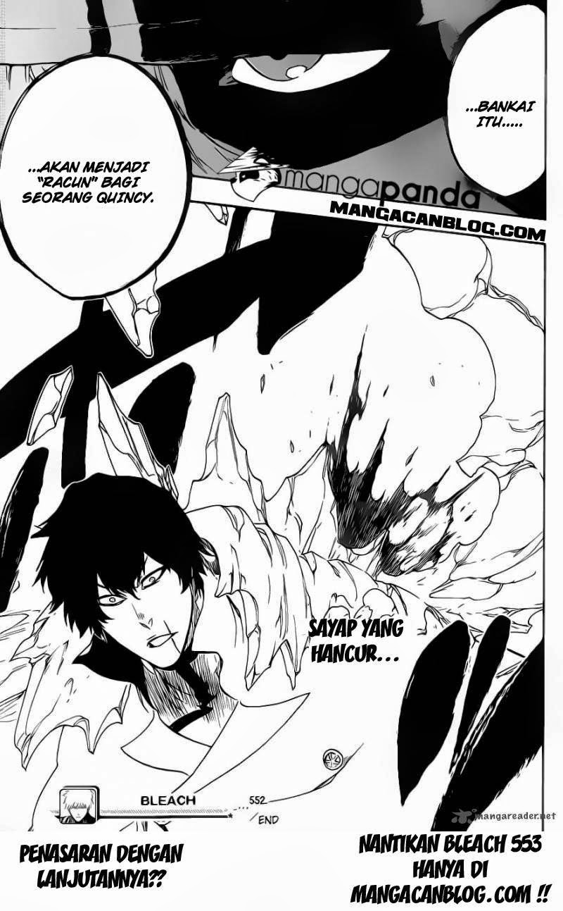 Bleach Chapter 552 Gambar 17
