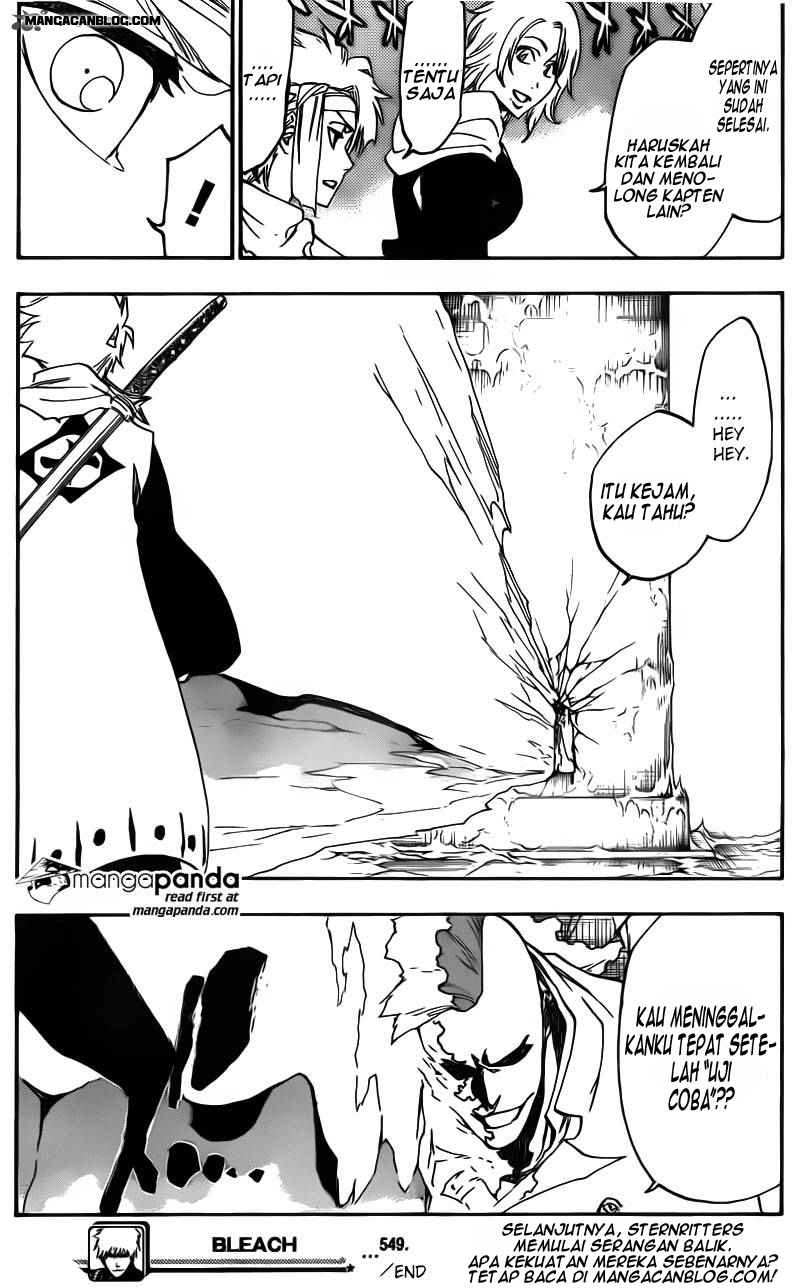 Bleach Chapter 549 Gambar 17
