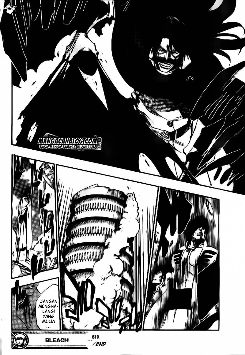 Bleach Chapter 619 Gambar 16