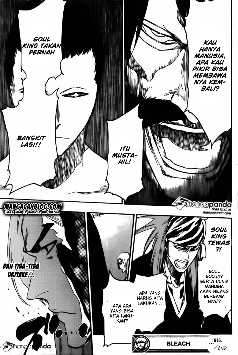 Bleach Chapter 615 Gambar 17