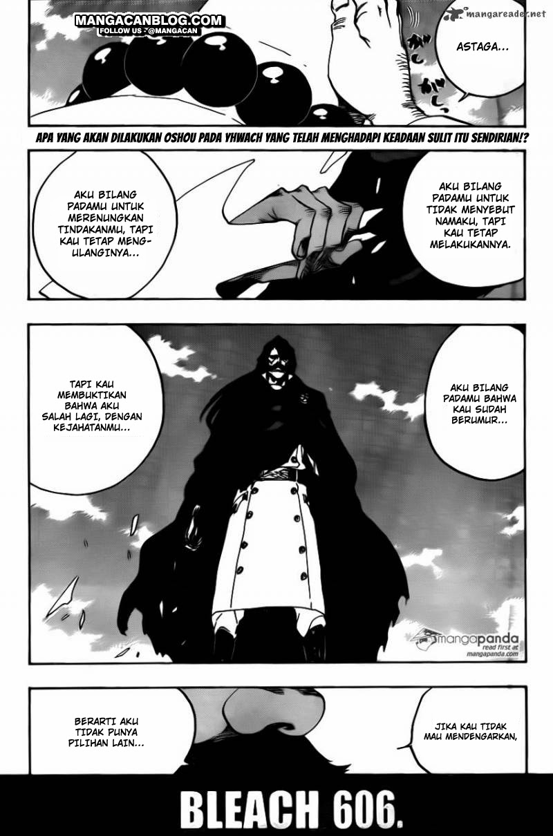 Manga Bleach Chapter 606 gambar nomor 2