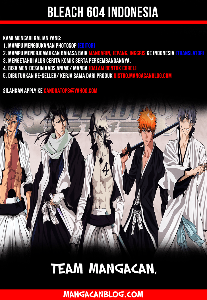 Manga Bleach Chapter 604 gambar nomor 2