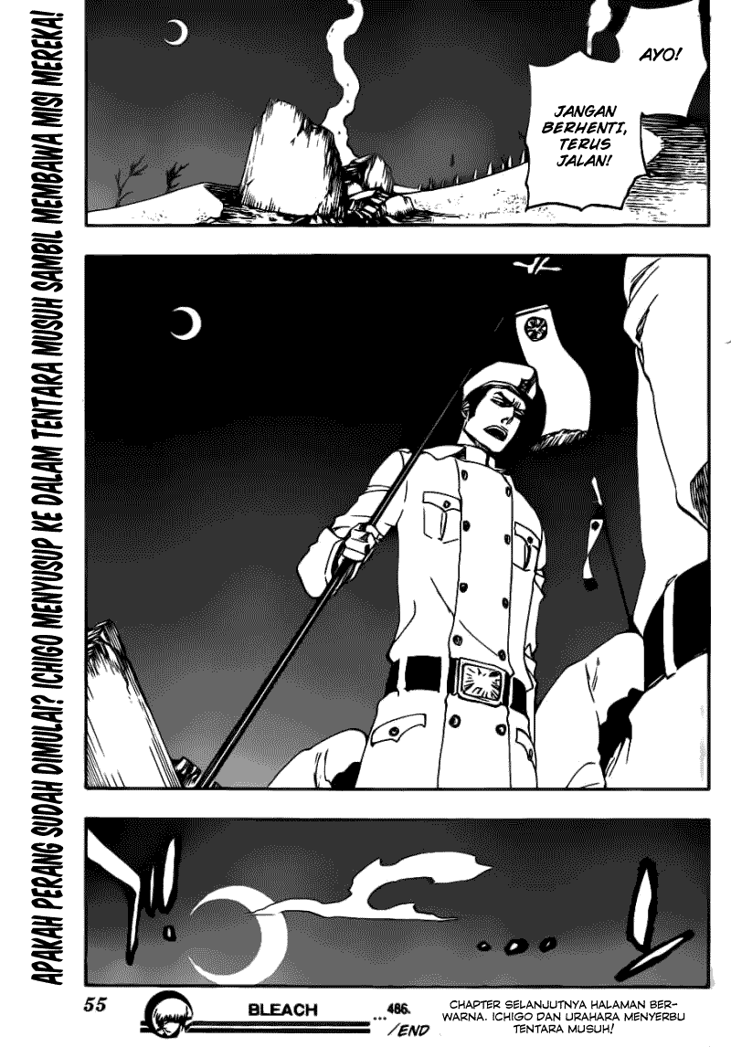 Bleach Chapter 486 Gambar 18