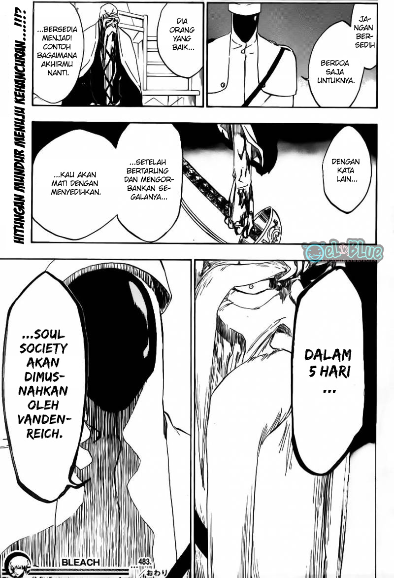 Bleach Chapter 483 Gambar 18