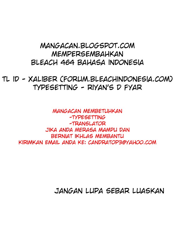 Bleach Chapter 464 Gambar 20