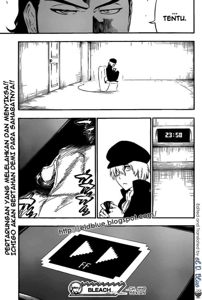 Bleach Chapter 449 Gambar 19
