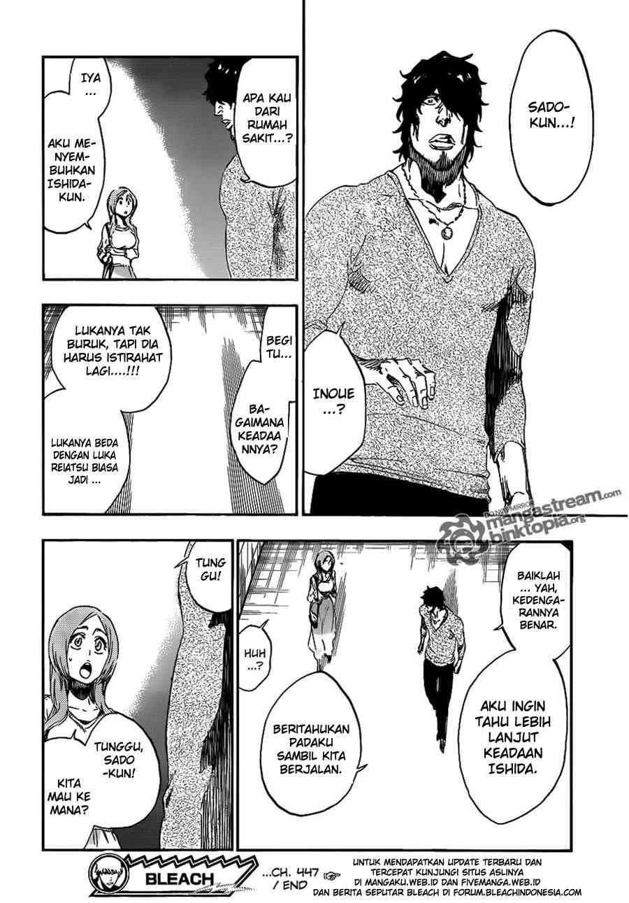 Bleach Chapter 447 Gambar 17