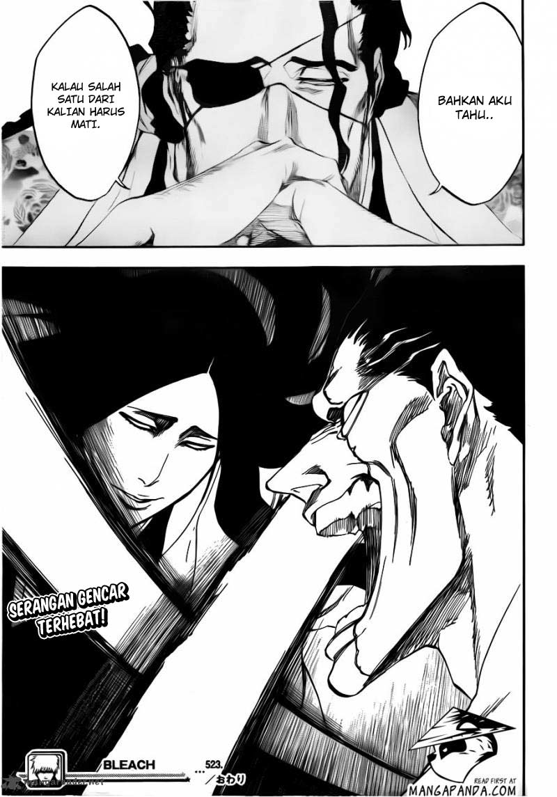 Bleach Chapter 523 Gambar 19