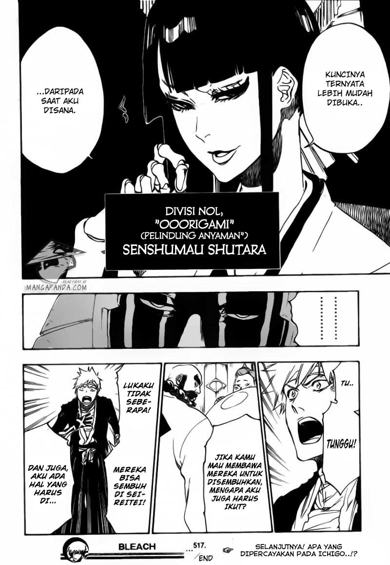 Bleach Chapter 517 Gambar 18