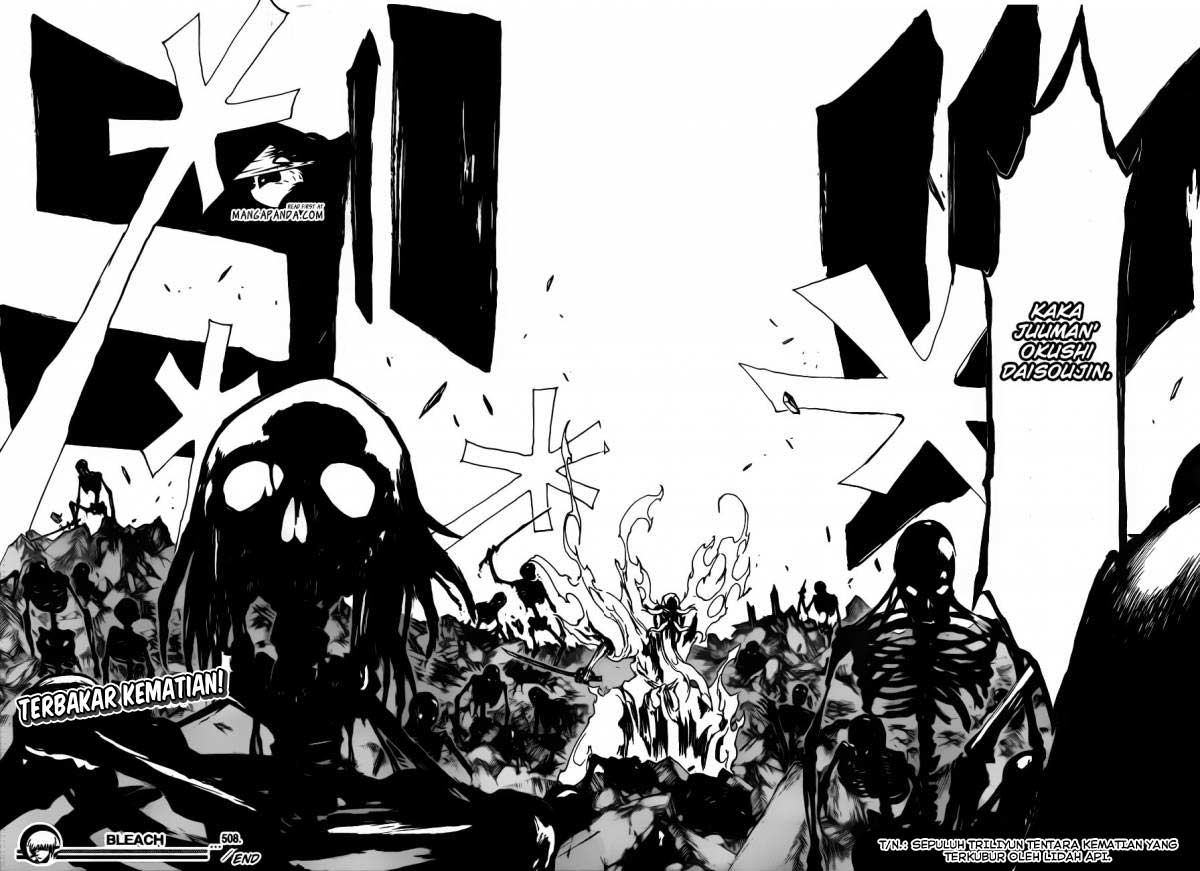 Bleach Chapter 508 Gambar 16