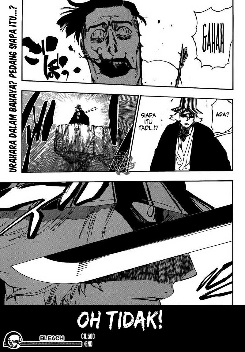 Bleach Chapter 500 Gambar 18