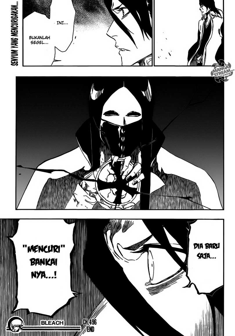 Bleach Chapter 496 Gambar 22