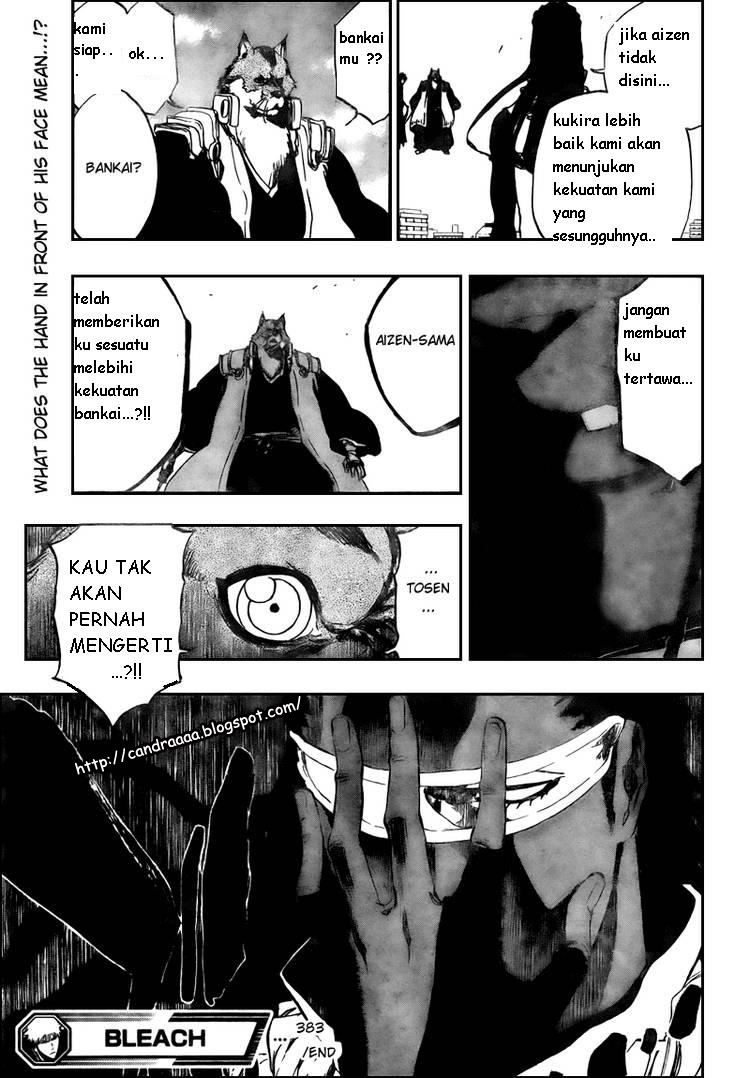 Bleach Chapter 383 Gambar 18
